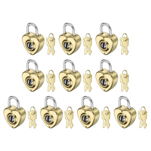 10pcs mini diary - mini, padlock