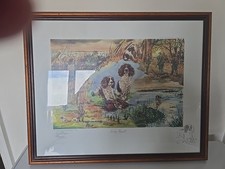 Ltd Ed Print sells £45  204 / 880 Signed  Gillian Harris "Every Aspect "Framed