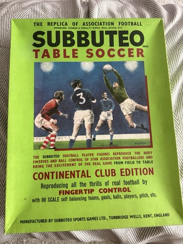 Subbuteo table soccer - subbuteo,