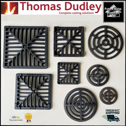 Square dish round cast iron - dish,