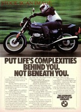 1983 ADVERT BMW 'R65' 650cc