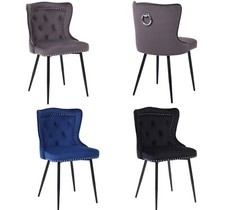 Velvet Dining Chairs with