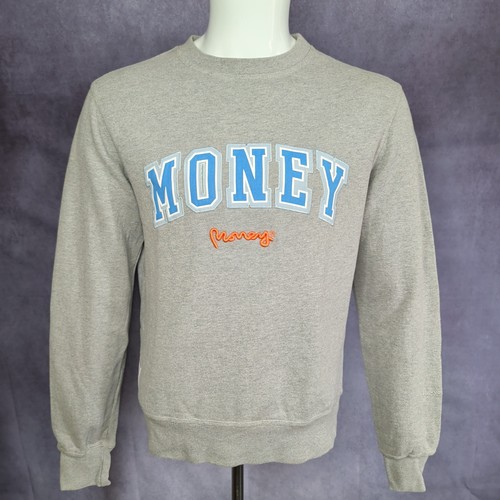 Money clothing grey crewneck - money,