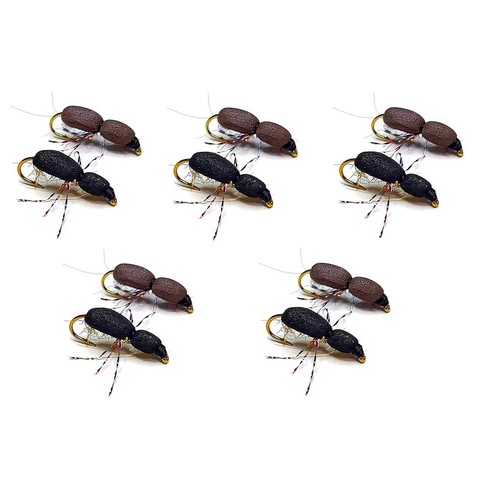 Beetle fishing flies floating - flies,