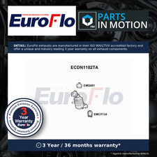 Catalytic Converter Type Approved ECDN1102TA EuroFlo 2080200Q0N 208A05427R New
