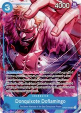 OP07-048 Donquixote Doflamingo : Uncommon Foil English One Piece TCG Card : Seve