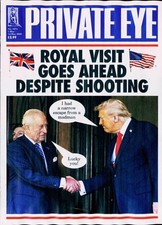 PRIVATE EYE MAGAZINE #1674 ~ 1
