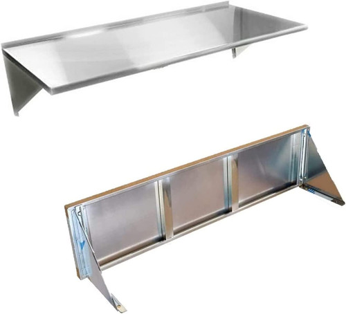 120x30cm stainless steel wall - steel,