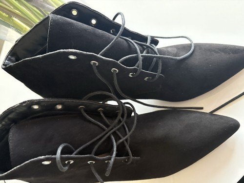 Faith black brushed suede - faith,