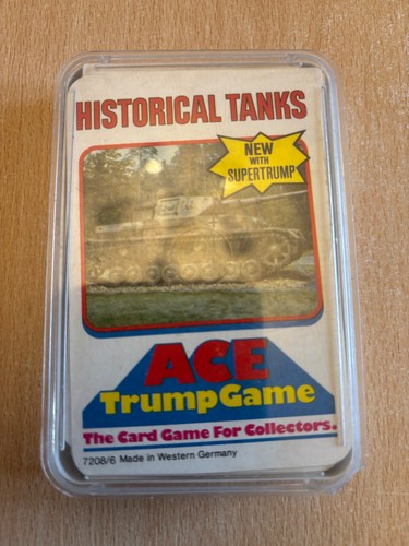 Vintage ace trump game - ace,