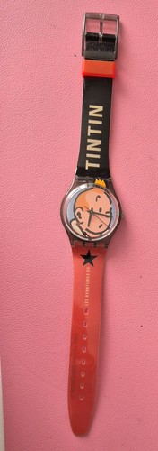 Swatch tintin watch rare - swatch,