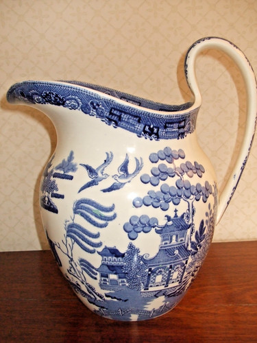 Wedgwood large jug willow - wedgwood,