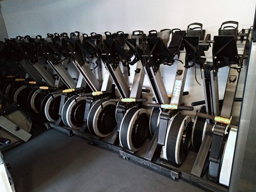 Concept rower machine with - machine,
