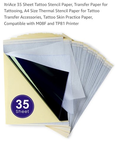 Itriace tattoo transfer paper - tattoo,