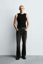 Zara Men's Flared Fit Jeans in