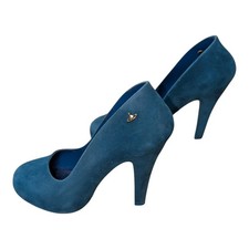 Rare Teal Suede Vivian