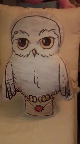 Harry potter hedwig cushion - potter,