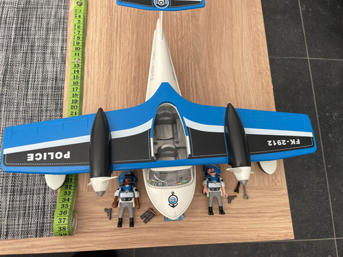 Playmobil police seaplane - police, +