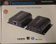 Technomate TM-60 HD CAT EXT  HDMI/ Over Single CAT Ext  Opened Never Used