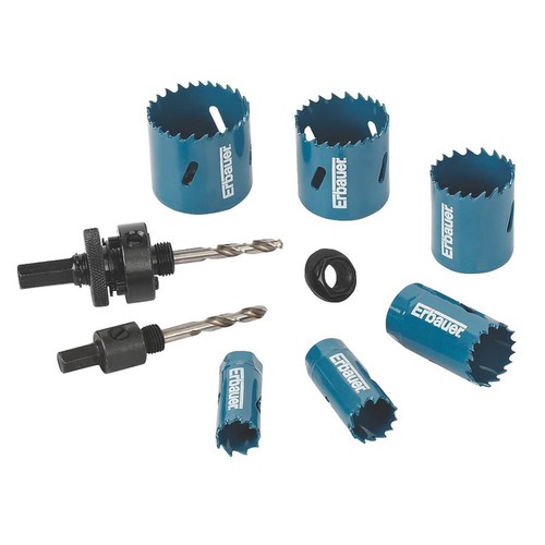 Erbauer holesaw set saw - holesaw, 6-saw