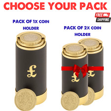 £1 Pound Coin Holder Tube One