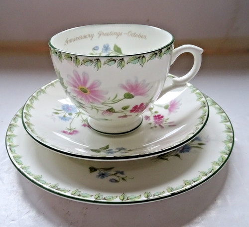Coalport anniversary greetings - anniversary,