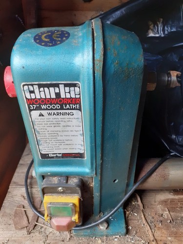 Clarke wood lathe - clarke,