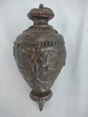 Single ornate clock - ornate,