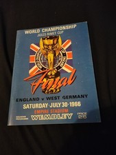 1966 WORLD CUP FINAL REPRODUCTION PROGRAMME ENGLAND V WEST GERMANY 30TH JULY...