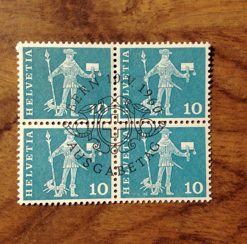 Switzerland 1960 block - 1960, of