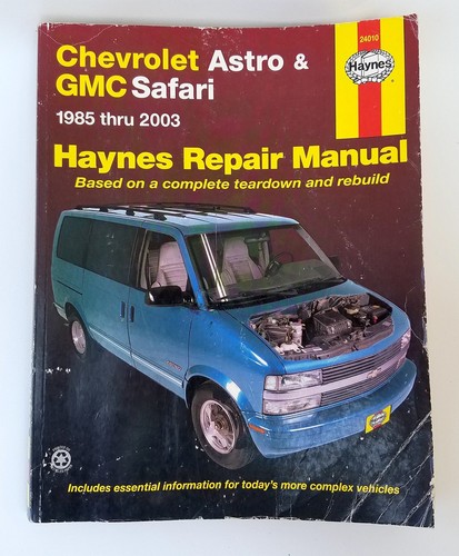 Chevrolet astro gmc safari - astro, &