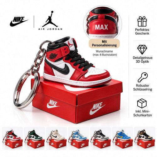 Sneaker keychain mini air - keychain, 3d