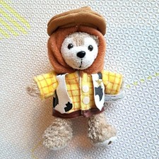 Duffy Woody Plush Keychain Cowboy Toy Story Mascot