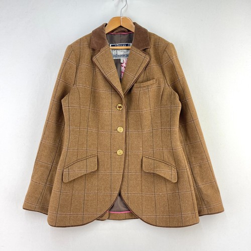 Joules tweed jacket womens - tweed,