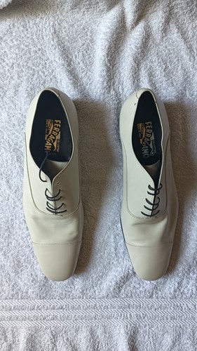 Ferragamo white leather - ferragamo,