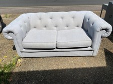 Mamas And Papas Fabric Grey Sofa
