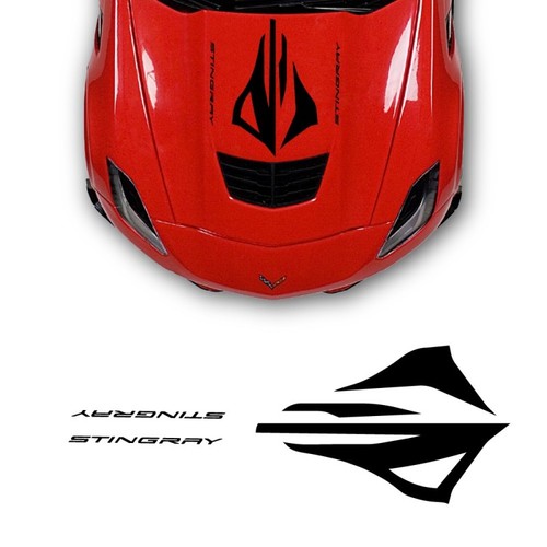 Stingray blaze hood decals - stingray,