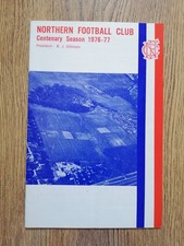 Northern v Gosforth Dec 1976 Rugby Programme