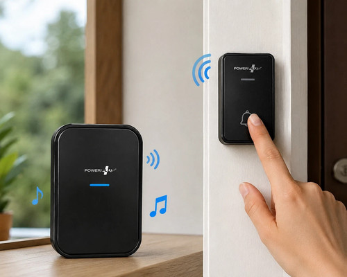 Wireless door chime plug - wireless,