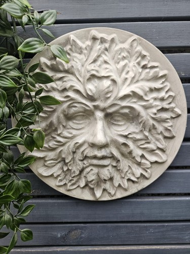 Hand cast green man - hand-cast,