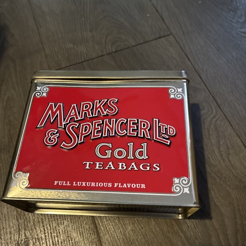 Collectable empty tea tin m - collectable,