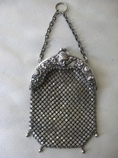 Antique Silver Woman Floral