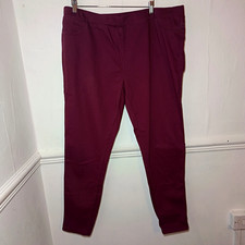 TU Womens Jeans Purple Size UK