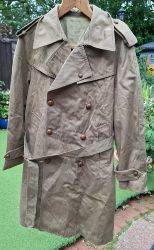 French men military raincoat - french, men's