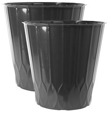 Litre black plant pots - 22,