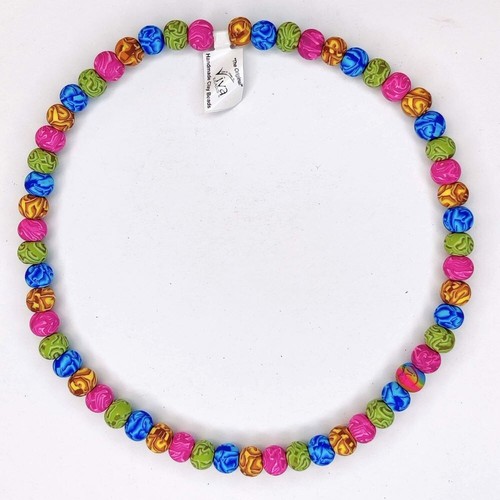 Viva clay beads elasticated - clay,