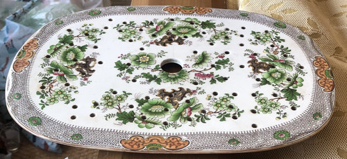 Antique stone china davenport - antique,