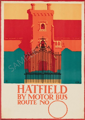 Hatfield motor bus - motor, 1919
