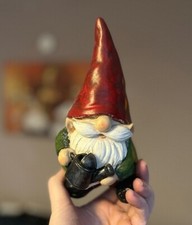 Latex Mould to make this Gardening Gnome, Mold perfect for Concrete or Plaster