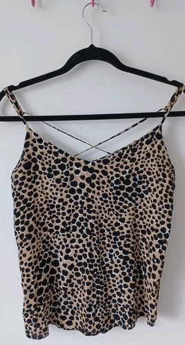 Warehouse animal print neck - warehouse, v-neck